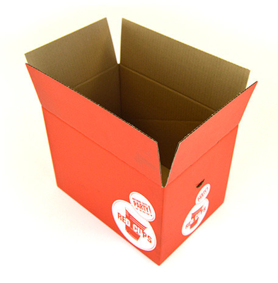 440Gsm Corrugated Cardboard Boxes For Supermarket Transport Shipping